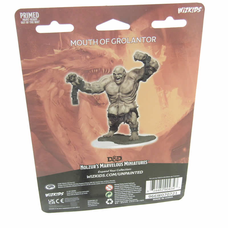 WZK90434 Mouth of Grolantor Nozurs Marvelous Miniatures D&D Unpainted Miniatures (ONLINE ORDER ONLY)