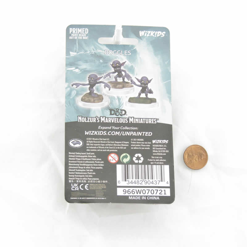 WZK90437 Boggles Nozurs Marvelous Miniatures D&D Unpainted Miniatures (ONLINE ORDER ONLY)