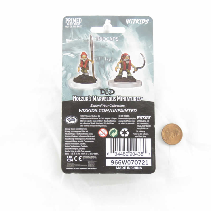 WZK90438 Redcaps Nozurs Marvelous Miniatures D&D Unpainted Miniatures (ONLINE ORDER ONLY)