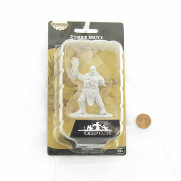 WZK90447 Zombie Brute Miniature Figure Pathfinder Battles Deep Cuts Unpainted Miniatures (ONLINE ORDER ONLY)