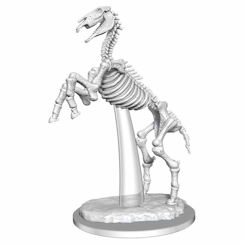 WZK90448 Skeletal Horse Miniature Figure Pathfinder Battles Deep Cuts Unpainted Miniatures (ONLINE ORDER ONLY)