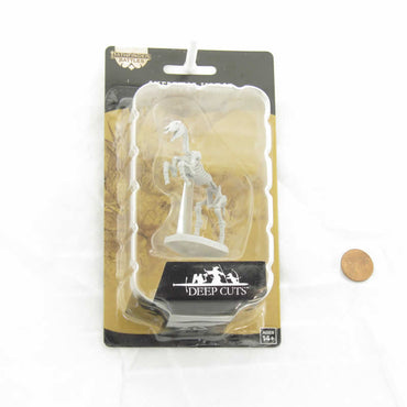 WZK90448 Skeletal Horse Miniature Figure Pathfinder Battles Deep Cuts Unpainted Miniatures (ONLINE ORDER ONLY)