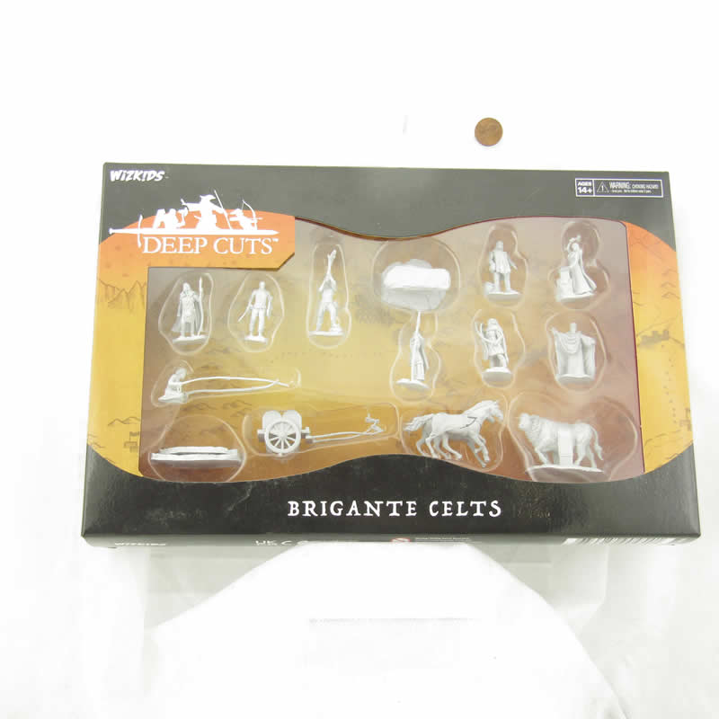 WZK90454 Brigante Celts Unpainted Miniature Figures Deep Cuts WizKids (ONLINE ORDER ONLY)