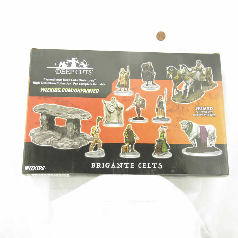 WZK90454 Brigante Celts Unpainted Miniature Figures Deep Cuts WizKids (ONLINE ORDER ONLY)