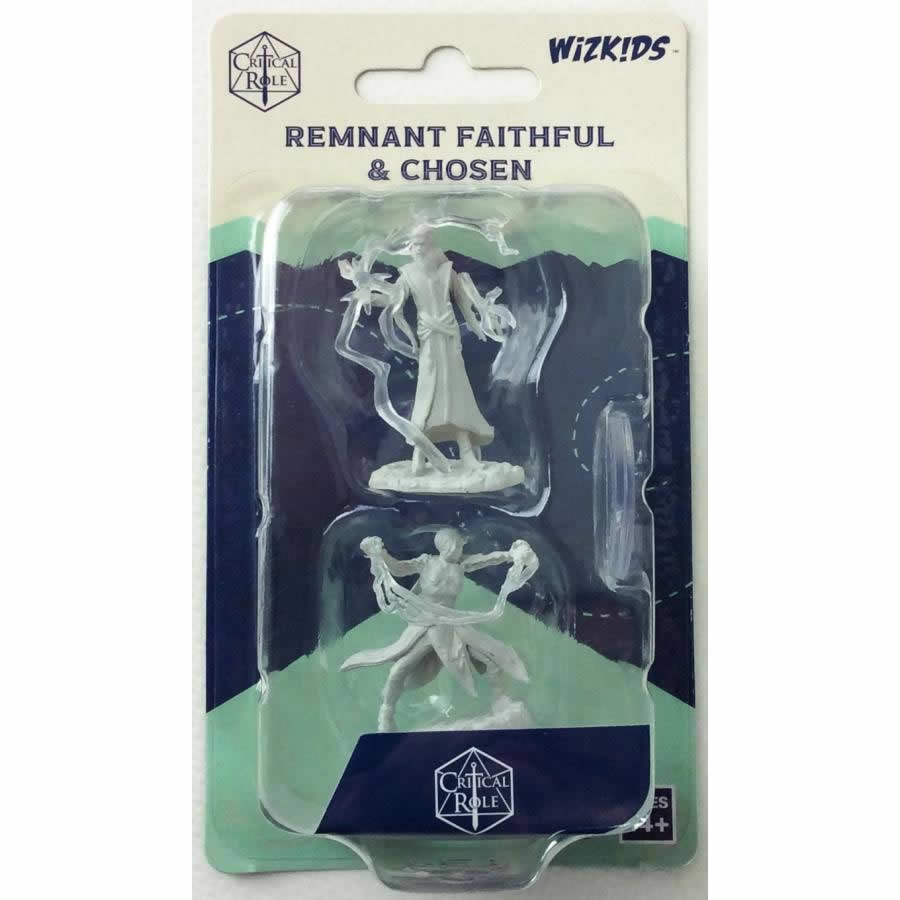 WZK90469 Remnant Faithful and Chosen Unpainted Miniatures Critical Role Series Figures (ONLINE ORDER ONLY)