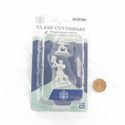 WZK90470 Clasp Cutthroat and Enforcer Unpainted Miniatures Critical Role Series Figures (ONLINE ORDER ONLY)