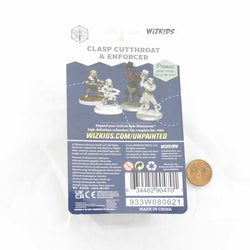 WZK90470 Clasp Cutthroat and Enforcer Unpainted Miniatures Critical Role Series Figures (ONLINE ORDER ONLY)