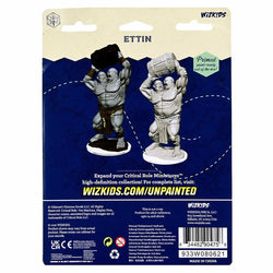 WZK90475 Ettin Unpainted Miniatures Critical Role Series Figures (ONLINE ORDER ONLY)