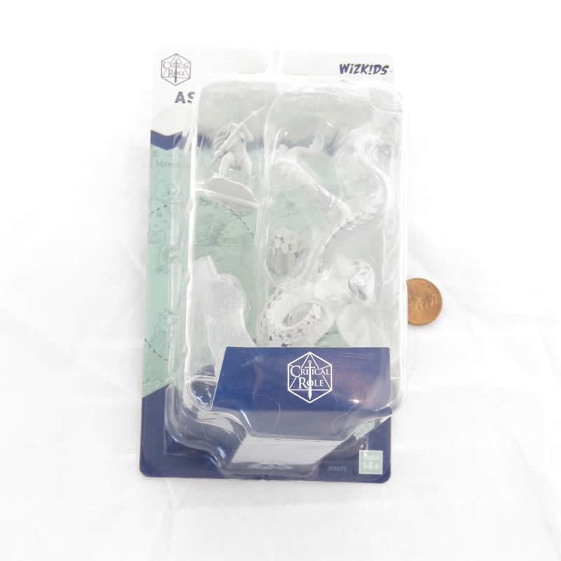WZK90477 Ashari Waverider and Octopus Unpainted Miniatures Critical Role Series Figures (ONLINE ORDER ONLY)