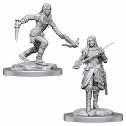 WZK90485 Half-elf Rogue Female Nozurs Marvelous Miniatures D&D Unpainted Miniatures (ONLINE ORDER ONLY)
