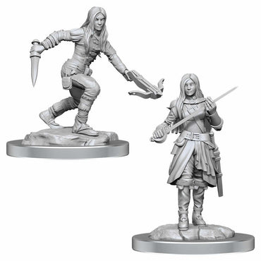 WZK90485 Half-elf Rogue Female Nozurs Marvelous Miniatures D&D Unpainted Miniatures (ONLINE ORDER ONLY)