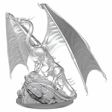 WZK90491 Young Emerald Dragon Nozurs Marvelous Miniatures D&D Unpainted Miniatures (ONLINE ORDER ONLY)