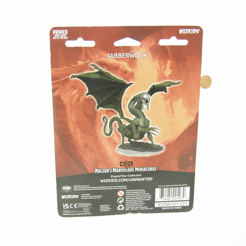 WZK90493 Jabberwock Nozurs Marvelous Miniatures D&D Unpainted Miniatures (ONLINE ORDER ONLY)
