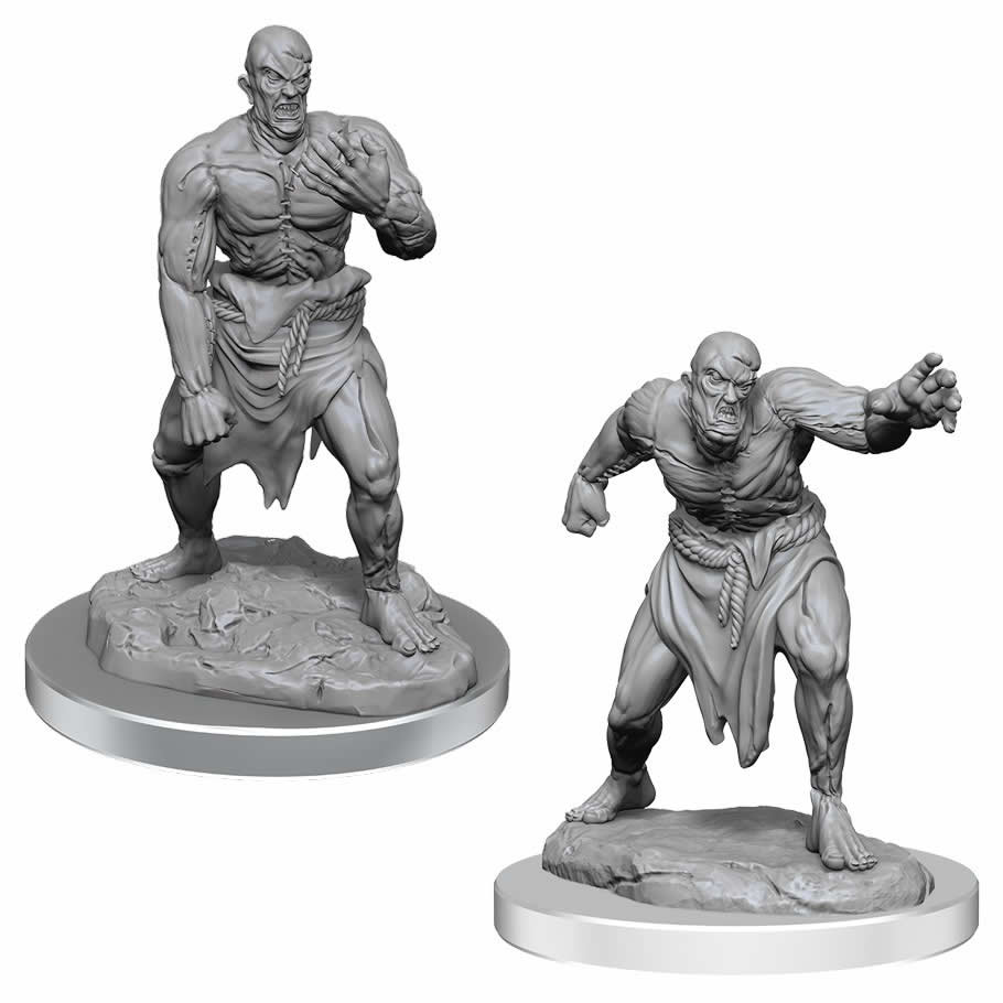 WZK90495 Flesh Golems Nozurs Marvelous Miniatures D&D Unpainted Miniatures WizKids (ONLINE ORDER ONLY)