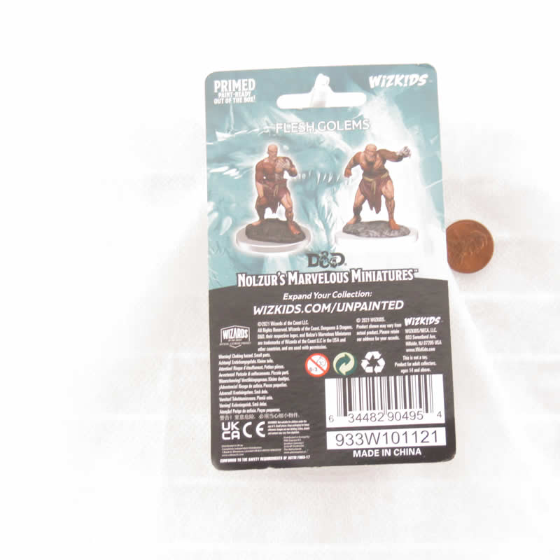 WZK90495 Flesh Golems Nozurs Marvelous Miniatures D&D Unpainted Miniatures WizKids (ONLINE ORDER ONLY)
