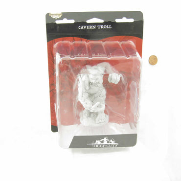 WZK90499 Cavern Troll Miniature Figure Pathfinder Battles Deep Cuts Unpainted Miniatures (ONLINE ORDER ONLY)