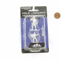 WZK90501 Lashunta Technomancer Male Miniature Figure Starfinder Battles Deep Cuts Unpainted Miniatures (ONLINE ORDER ONLY)