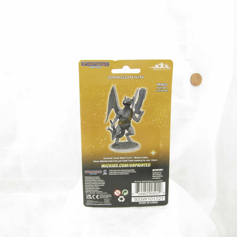 WZK90502 Dragonkin Miniature Figure Starfinder Battles Deep Cuts Unpainted Miniatures (ONLINE ORDER ONLY)