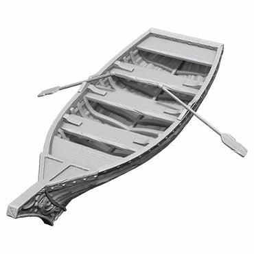 WZK90503 Rowboat and Oars Unpainted Magic Miniature Figures Deep Cuts (ONLINE ORDER ONLY)