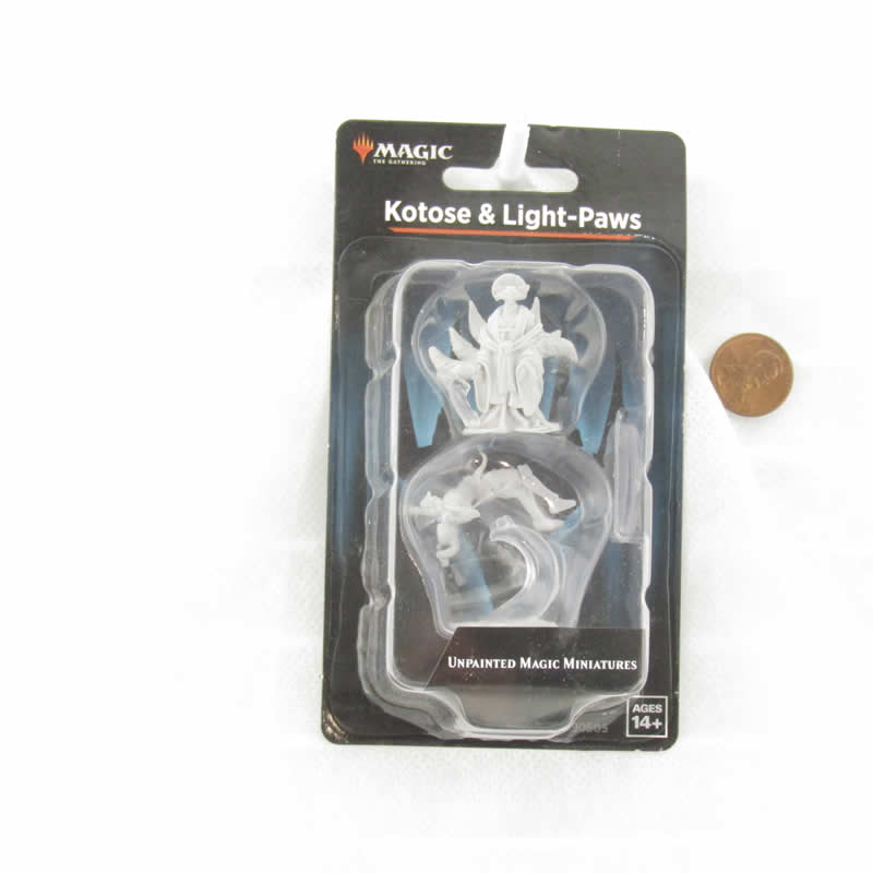 WZK90505 Kotose and Light-paws Unpainted Magic Miniature Figures Deep Cuts (ONLINE ORDER ONLY)