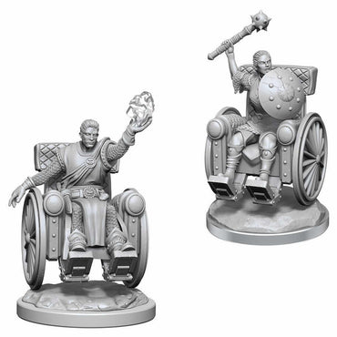 WZK90523 Human Clerics Nozurs Marvelous Miniatures D&D Unpainted Miniatures (ONLINE ORDER ONLY)