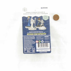 WZK90550 Human Wizard and Halfling Female Unpainted Miniatures Critical Role Series Figures (ONLINE ORDER ONLY)