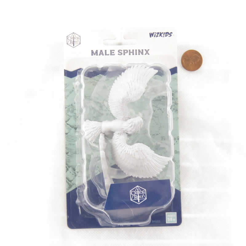 WZK90553 Sphinx Male Unpainted Miniatures Critical Role Series Figures (ONLINE ORDER ONLY)