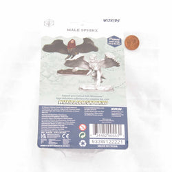 WZK90553 Sphinx Male Unpainted Miniatures Critical Role Series Figures (ONLINE ORDER ONLY)