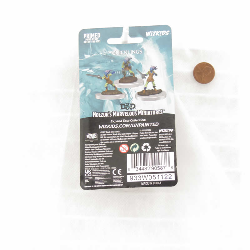 WZK90587 Quicklings Nozurs Marvelous Miniatures D&D Unpainted Miniatures (ONLINE ORDER ONLY)