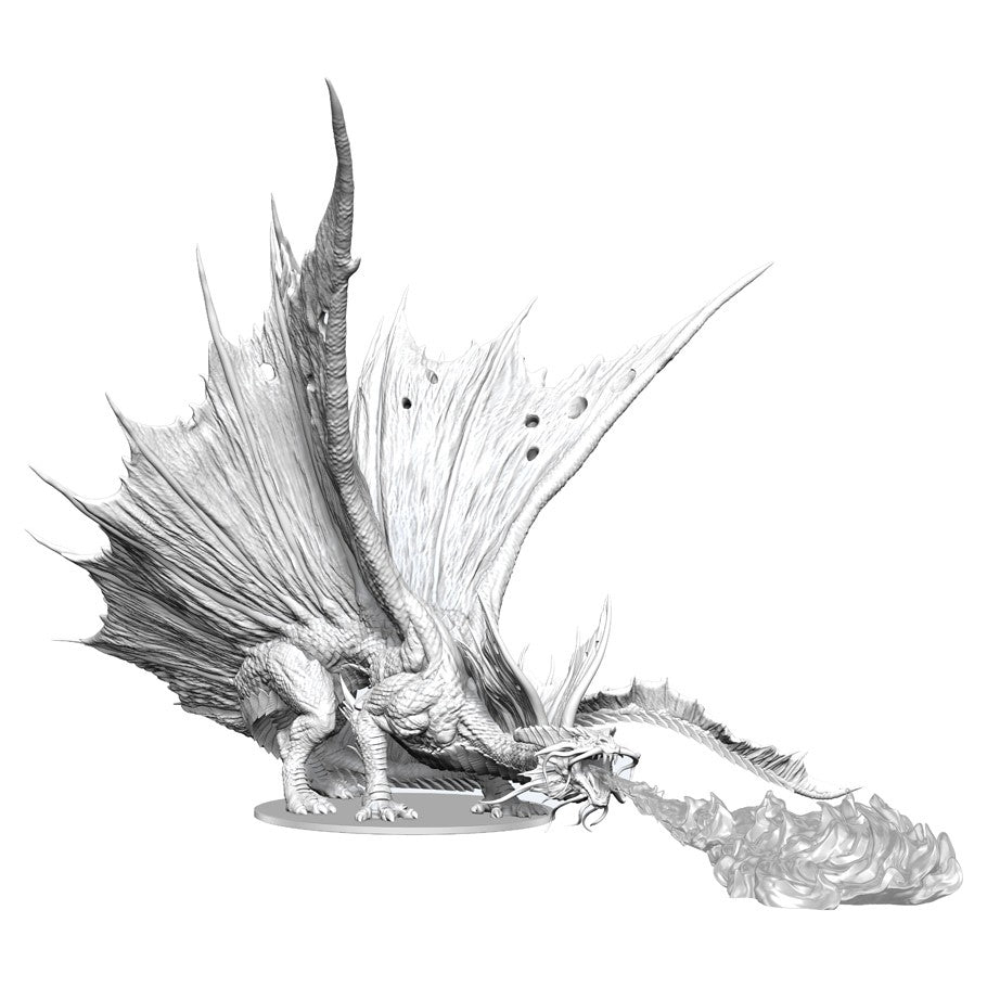 WZK90601 Adult Gold Dragon Nozurs Marvelous Miniatures D&D Unpainted Miniatures (ONLINE ORDER ONLY)