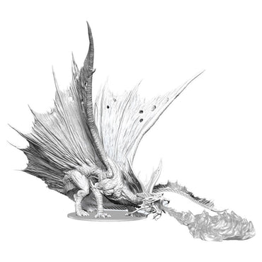 WZK90601 Adult Gold Dragon Nozurs Marvelous Miniatures D&D Unpainted Miniatures (ONLINE ORDER ONLY)