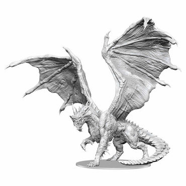 WZK90603 Adult Blue Dragon Nozurs Marvelous Miniatures D&D Unpainted Miniatures (ONLINE ORDER ONLY)