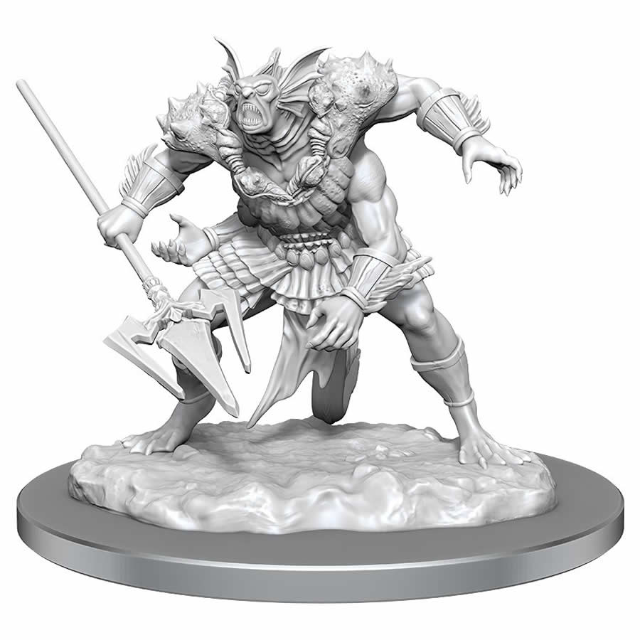 WZK90611 Sahuagin Baron Nozurs Marvelous Miniatures D&D Unpainted Miniatures WizKids (ONLINE ORDER ONLY)