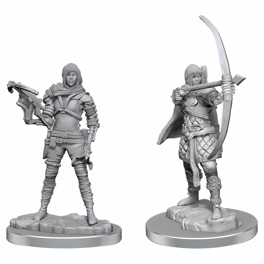 WZK90615 Human Rogue Miniature Figure WizKids Deep Cuts Unpainted Miniatures WizKids (ONLINE ORDER ONLY)