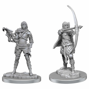 WZK90615 Human Rogue Miniature Figure WizKids Deep Cuts Unpainted Miniatures WizKids (ONLINE ORDER ONLY)