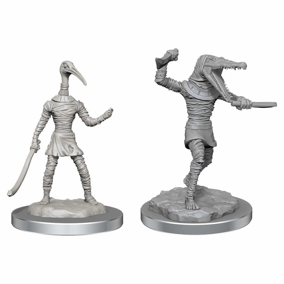 WZK90649 Mummies Nozurs Marvelous Miniatures D&D Unpainted Miniatures WizKids (ONLINE ORDER ONLY)