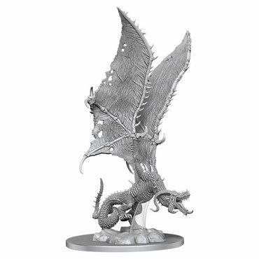 WZK90651 Flame Drake Miniature Figure Pathfinder Battles Deep Cuts Unpainted Miniatures WizKids (ONLINE ORDER ONLY)