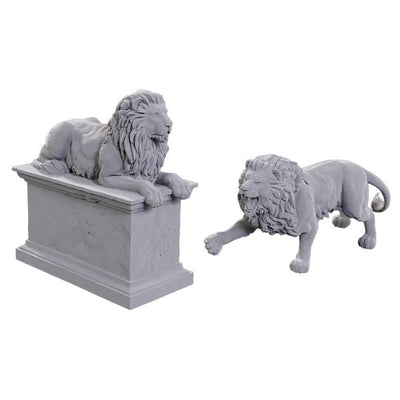 Pathfinder: Deep Cuts - Stone Lion/Animated Stone Lion (ONLINE ORDER ONLY)