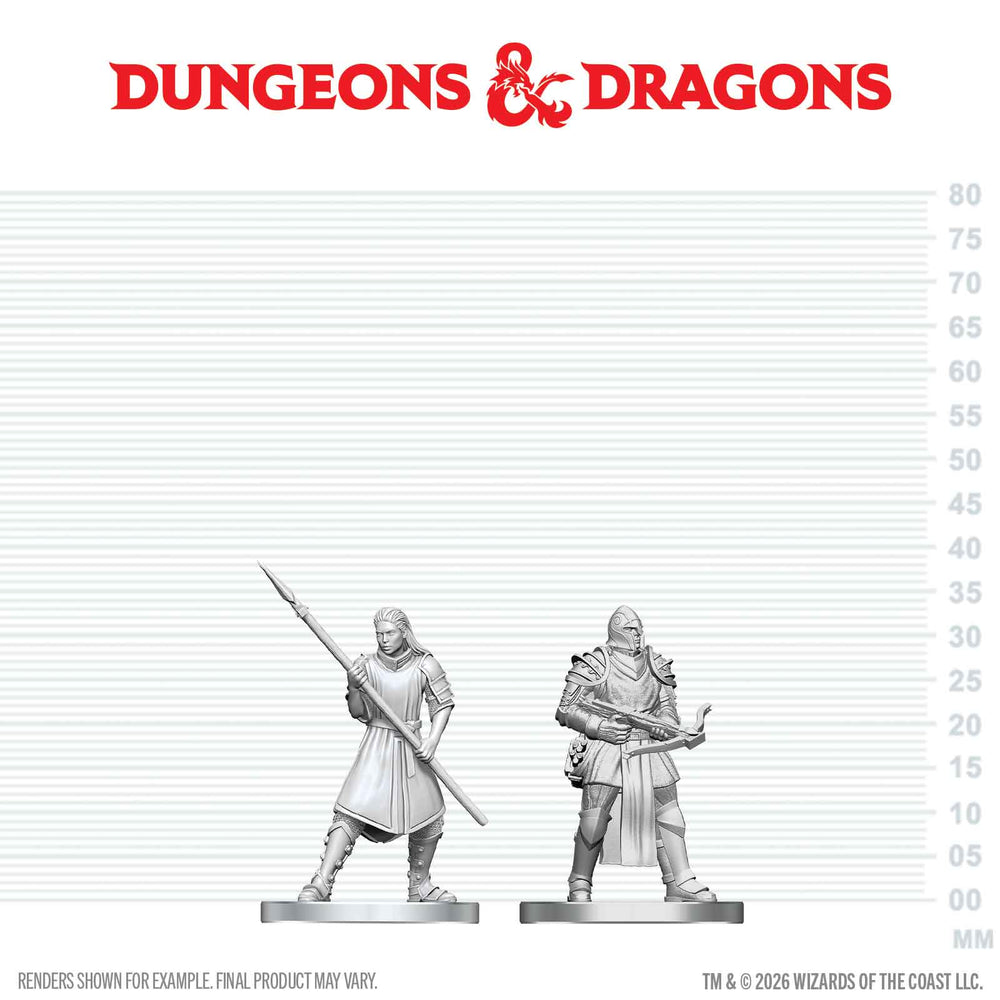 D&D Nolzur's Marvelous Miniatures: Town Guards (ONLINE ORDER ONLY)