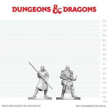 D&D Nolzur's Marvelous Miniatures: Town Guards (ONLINE ORDER ONLY)