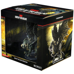 D&D: Icons of the Realms - Adult Black Dragon Premium Figure (ONLINE ORDER ONLY)