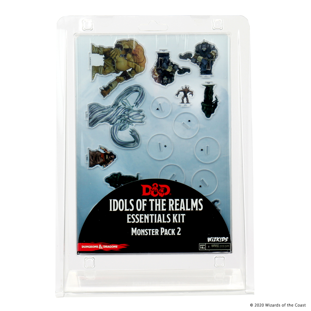 D&D: Idols of the Realms - Essentials 2D Miniatures - Monster Pack 2 (ONLINE ORDER ONLY)