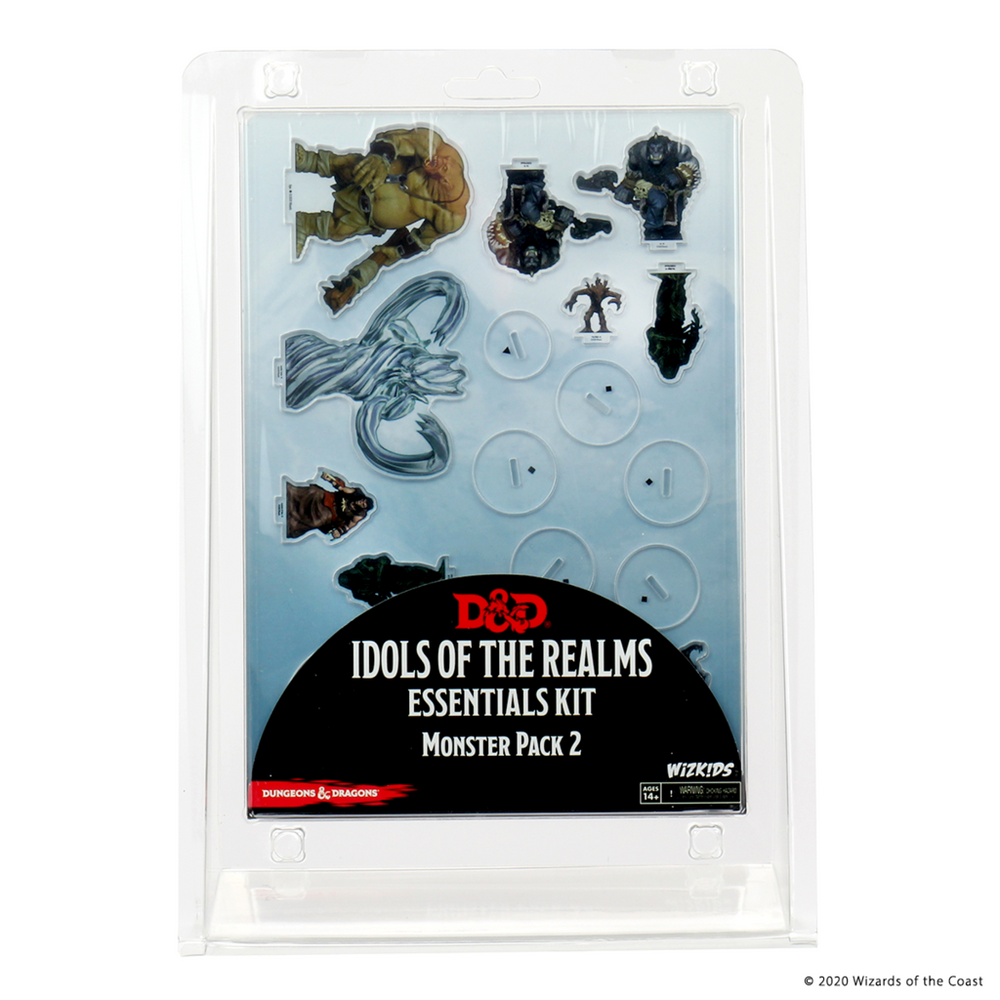 D&D: Idols of the Realms - Essentials 2D Miniatures - Monster Pack 2 (ONLINE ORDER ONLY)