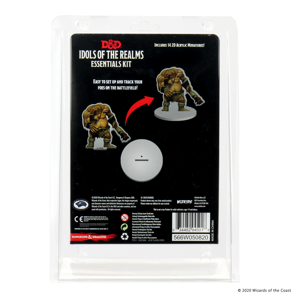 D&D: Idols of the Realms - Essentials 2D Miniatures - Monster Pack 2 (ONLINE ORDER ONLY)