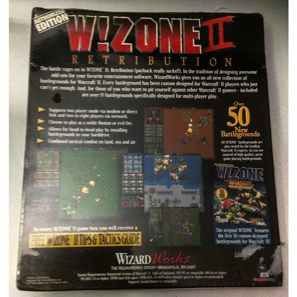 W!Zone Expansion For Warcraft 2 Tides Of Darkness - PC (Online Order Only)