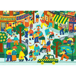 Waiting for the Bus 1000 Piece Jigsaw Puzzle Holiyay