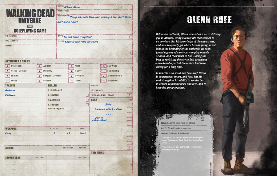 The Walking Dead Universe (RPG Book + PDF) Hardcover (ONLINE ORDER ONLY)