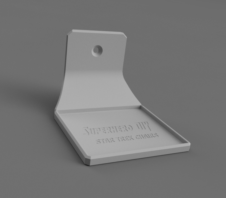 Wall Mount Display Stand for Star Trek Chair Funko Pops (ONLINE ORDER ONLY)