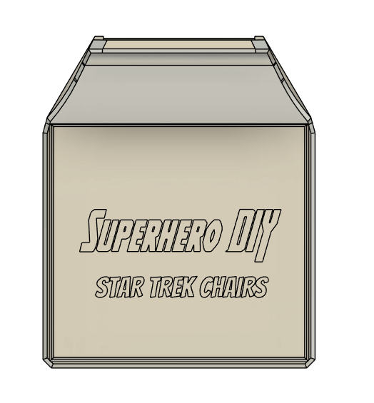 Wall Mount Display Stand for Star Trek Chair Funko Pops (ONLINE ORDER ONLY)