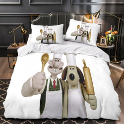 Wallace Gromit Duvet Cover Bedding Set Without Filler (ONLINE ORDER ONLY)